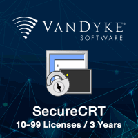 VanDyke SecureCRT 10-99 Licenses (3 Years)