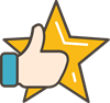thumbs_up_star_like_favourite_icon_142415.png