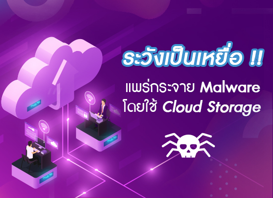 ระวังเป็นเหยื่อ! Hacker แพร่ Malware โดยใช้ Cloud Storage