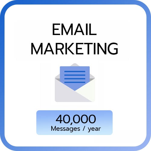 Email Marketing 40,000 e-mail / year