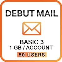 Debut Mail Basic 3 (50 Users)