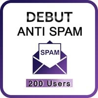 Debut AntiSpam (200 Users)