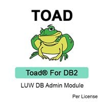 Toad for DB2 LUW DB Admin Module