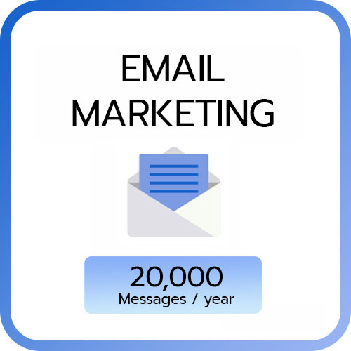 Email Marketing 20,000 e-mail / year