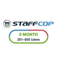 StaffCop 3 Month 251-500 Users