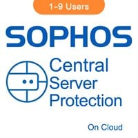 Sophos Central Server Protection (On Cloud) 1-9 Users