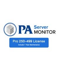 PowerAdmin Server Monitor Pro 250-499 License