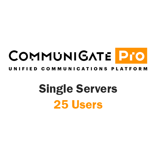 CommuniGate Pro - Single Servers 25 users