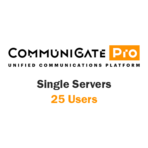 CommuniGate Pro - Single Servers 25 Users