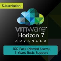 VMware Horizon 7 Advanced: 100 Pack (Named Users) (3 Years Basic Support)