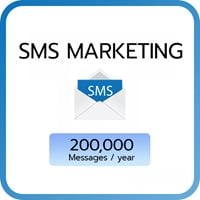 SMS Marketing 200,000 SMS / Year