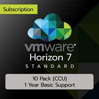 VMware Horizon 7 Standard: 10 Pack (CCU) (1 Year Basic Support)