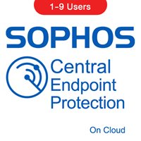 Sophos Central Endpoint Protection (On Cloud) 1-9 Users