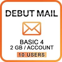 Debut Mail Basic 4 (10 Users)
